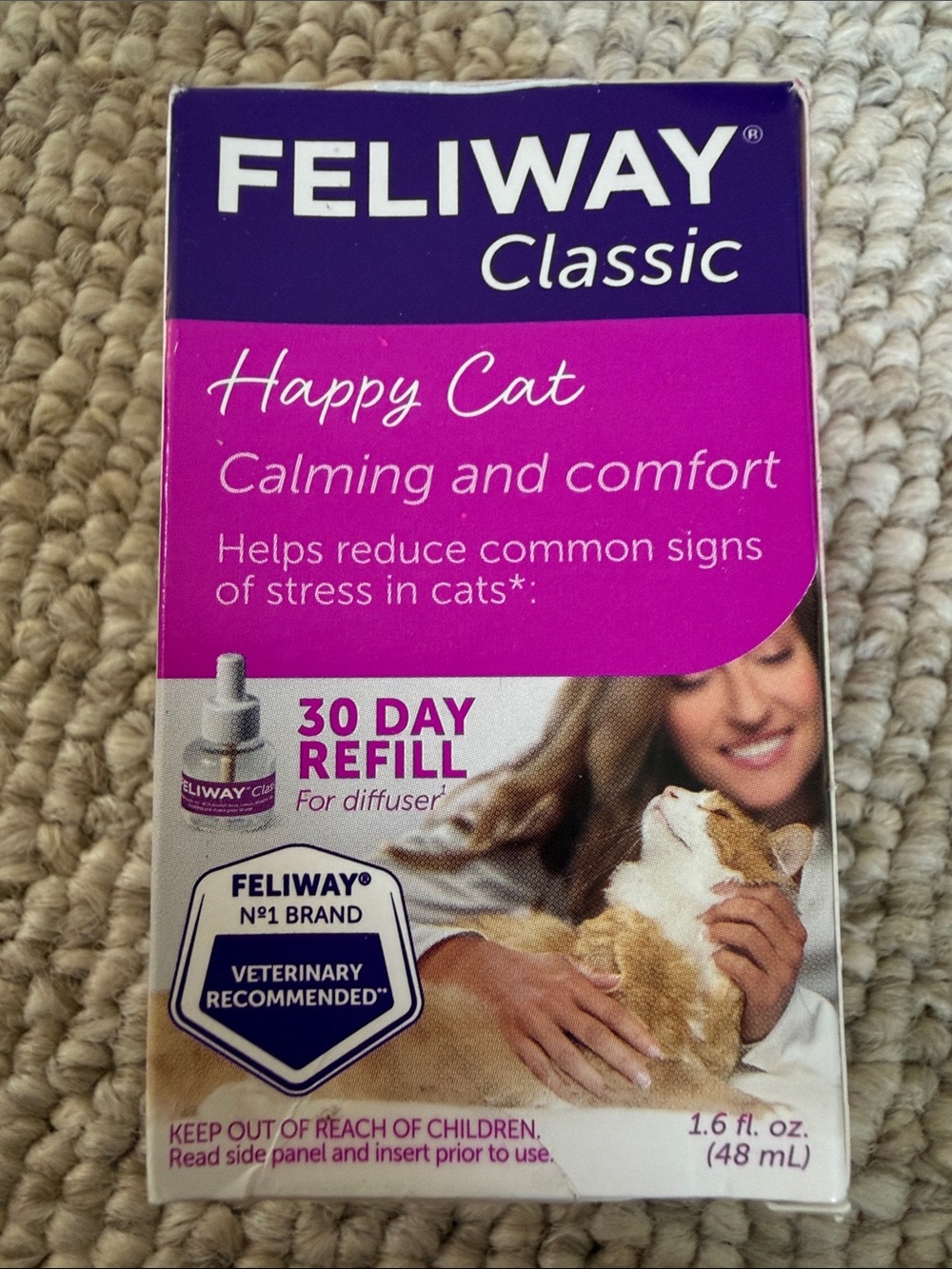 Classic Happy Cat Calming Refill – Pink